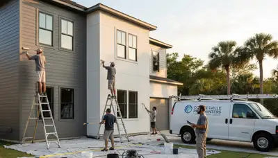 Charleston, SC house painters providing professional exterior and interior painting services
