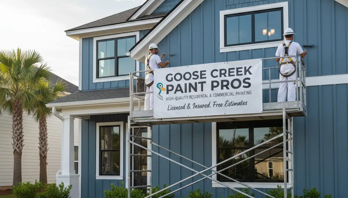 Charleston, SC house painters providing professional interior and exterior painting services