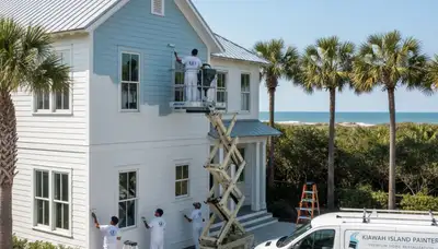 House painting services in Charleston, SC for residential exterior and interior painting projects