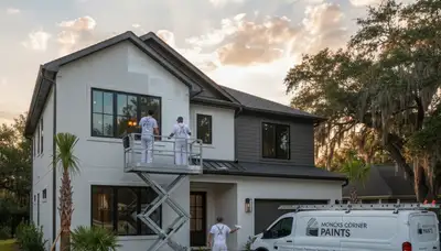 House painting service in Charleston, SC for residential interior and exterior painting projects
