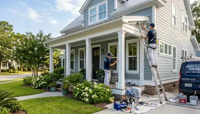 Professional house painting in Charleston SC by expert residential painters