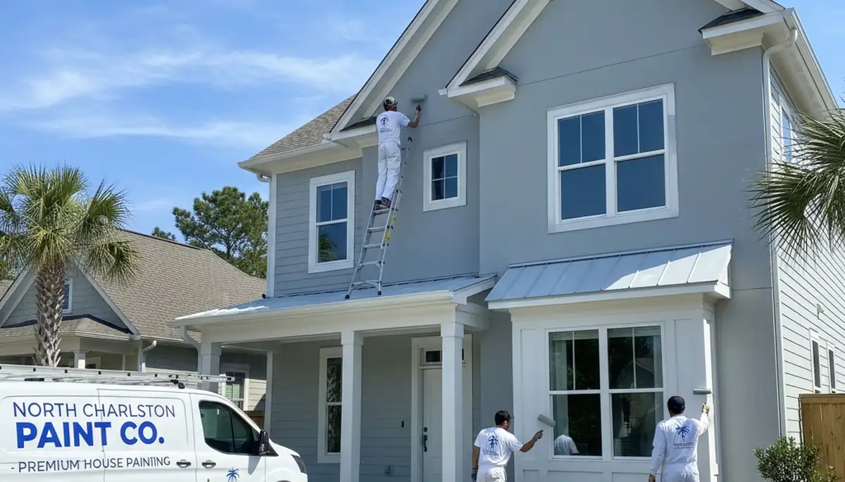 Professional house painting services in Charleston SC by local residential painting experts