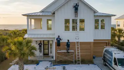 Charleston, SC house painting service by Painting in Charleston SC for residential interior and exterior projects