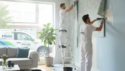 Professional wallpaper removal by expert house painters in Charleston, SC
