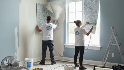 Professional wallpaper removal for Charleston, SC homes by expert house painters